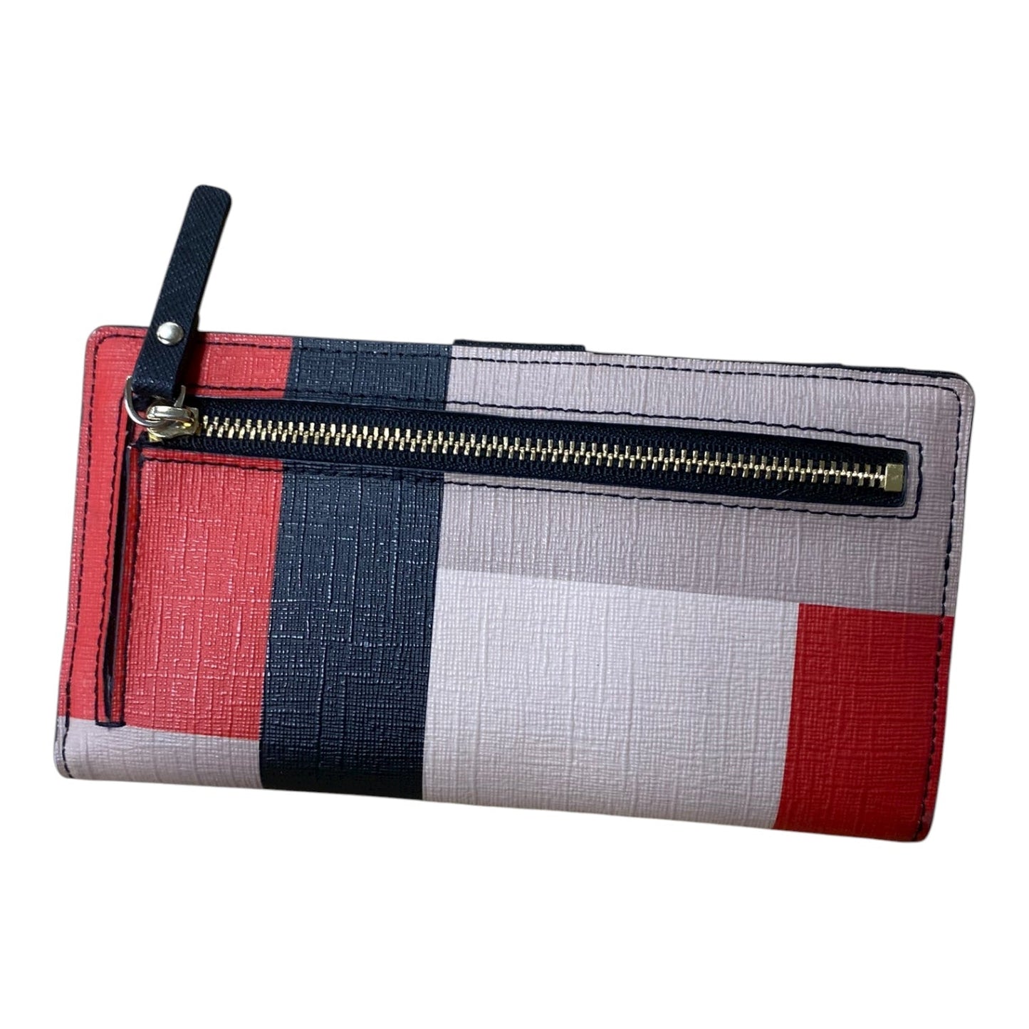 Wallet Designer By Kate Spade In Red & Tan, Size:Medium