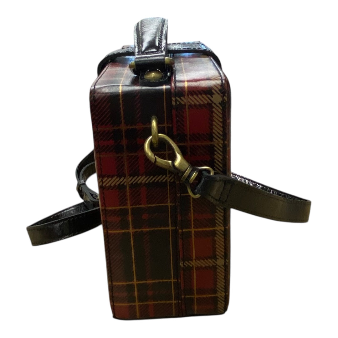 Handbag Designer By Patricia Nash In Plaid Pattern, Size:Medium