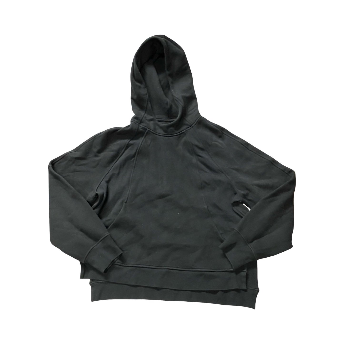 Athletic Sweatshirt Hoodie By Lululemon In Black