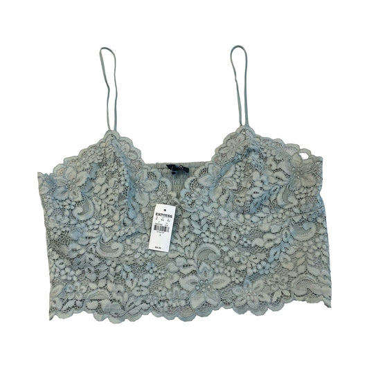 Bralette By Express In Green, Size:L