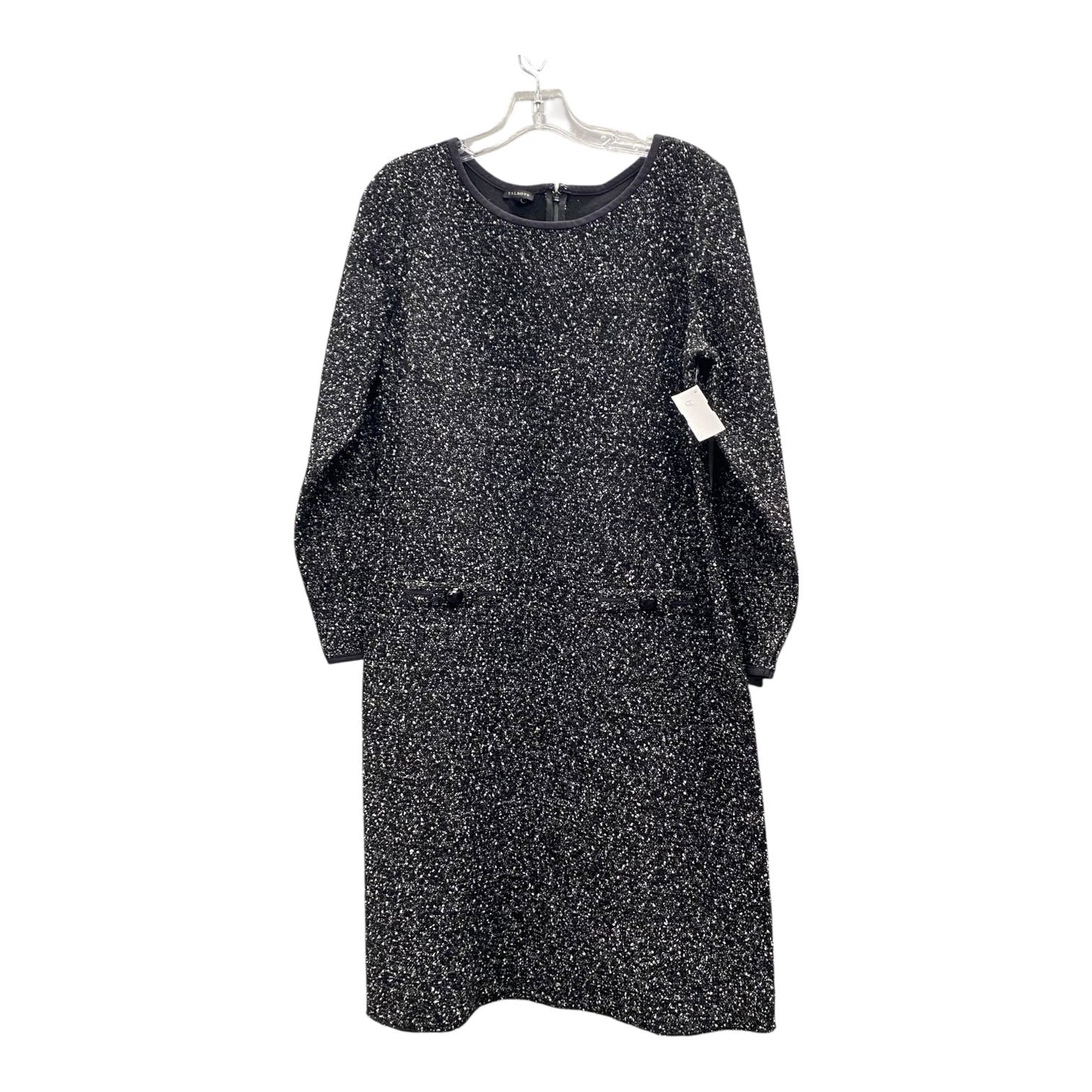 Dress Sweater By Talbots In Black, Size:L