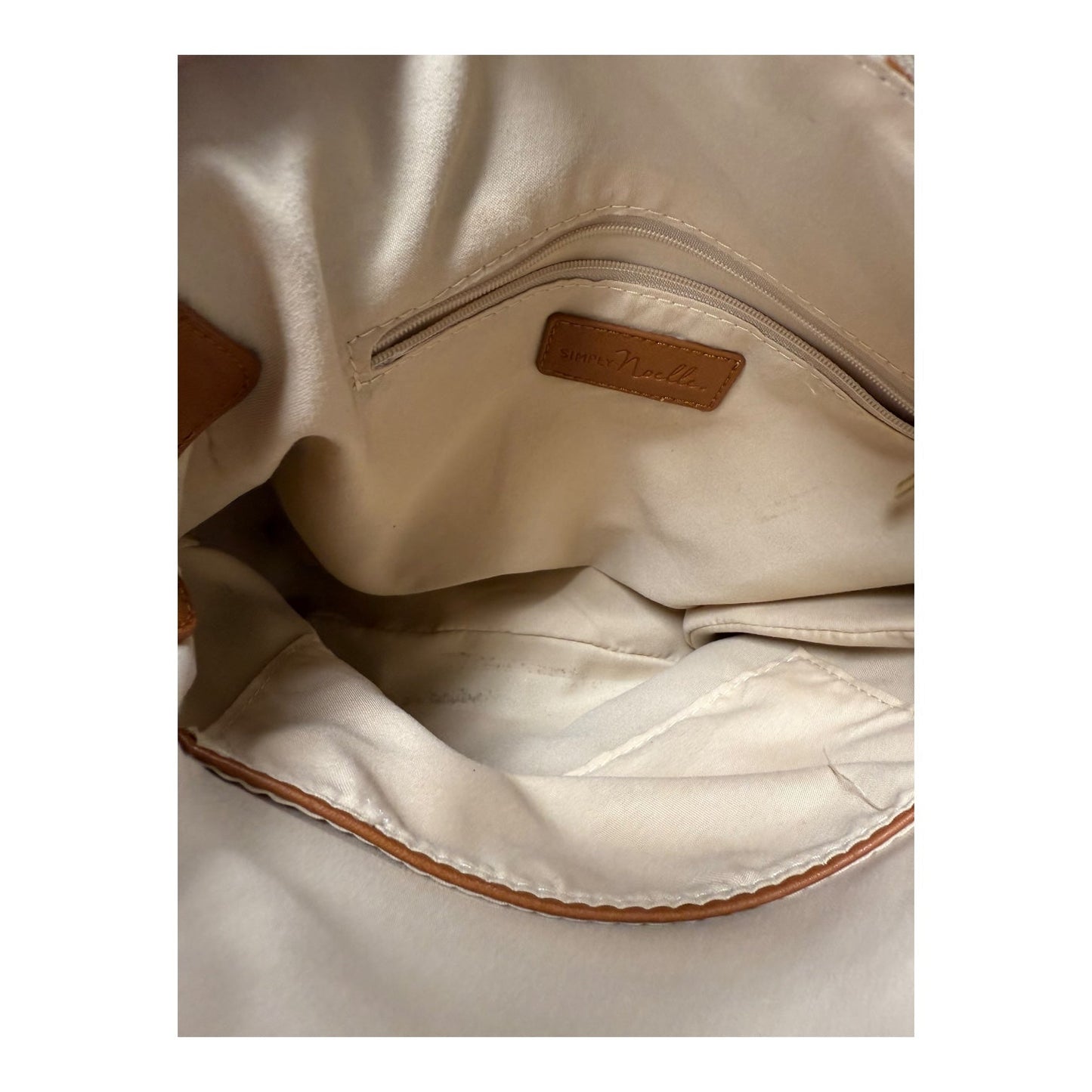 Crossbody By Simply Noelle In Tan, Size:Medium