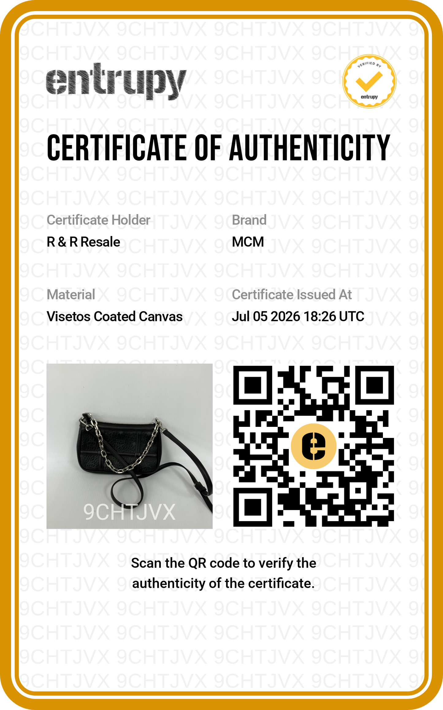 Crossbody Luxury Designer By Mcm, Size: Small