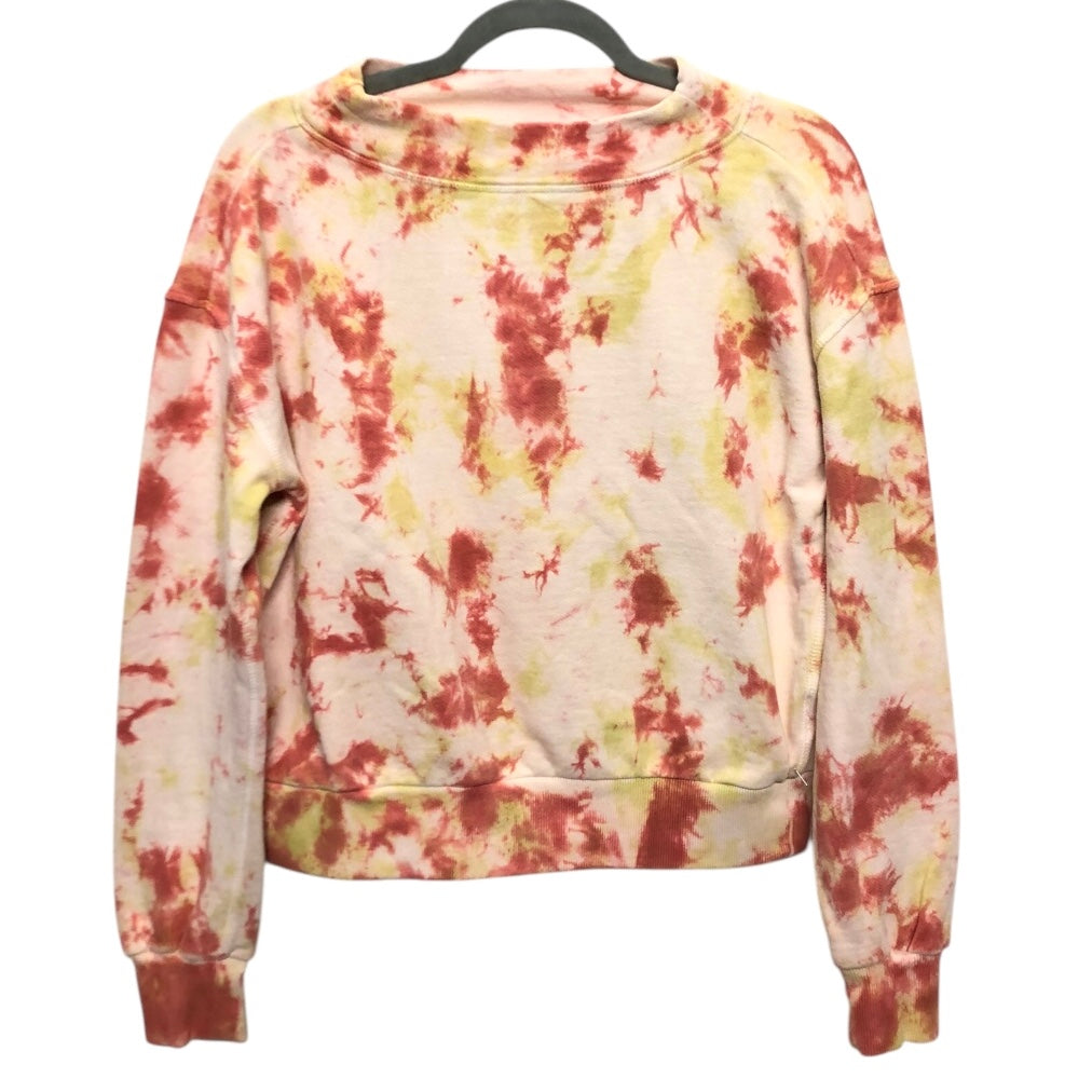 Sweatshirt Crewneck By Pilcro In Tie Dye Print, Size:Xs