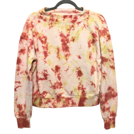 Sweatshirt Crewneck By Pilcro In Tie Dye Print, Size:Xs