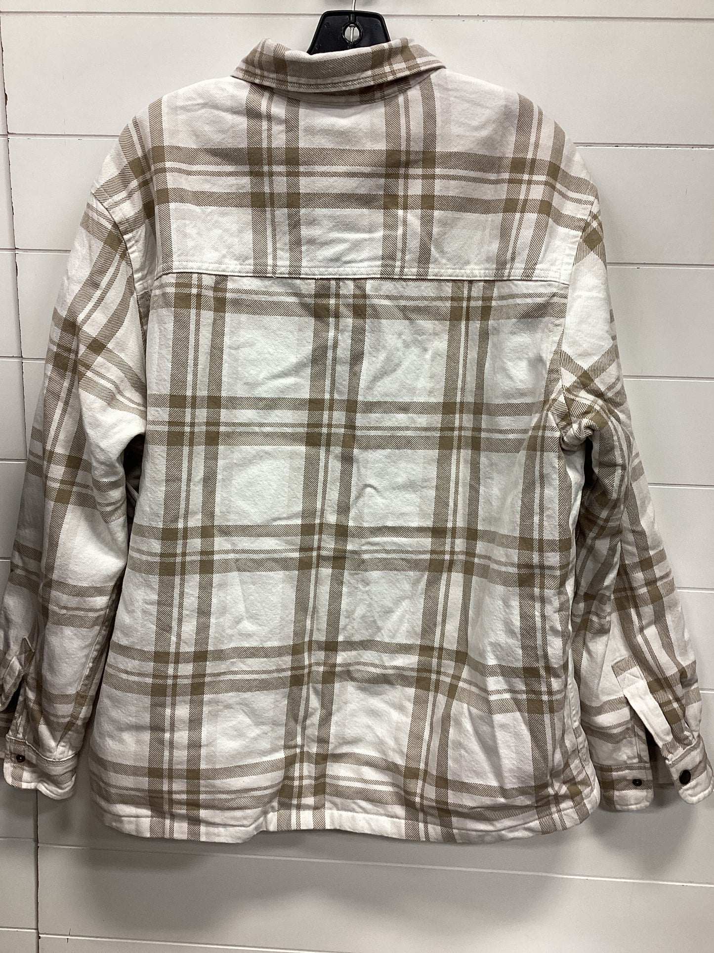 Jacket Fleece By H&M In Cream, Size:L