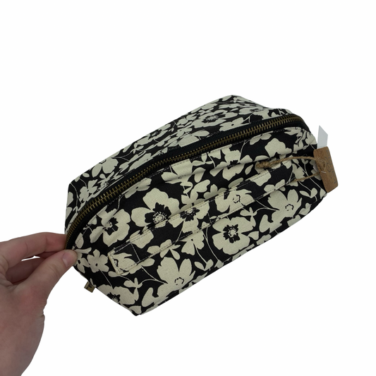 Makeup Bag By Cmf In Black & Cream, Size:Medium