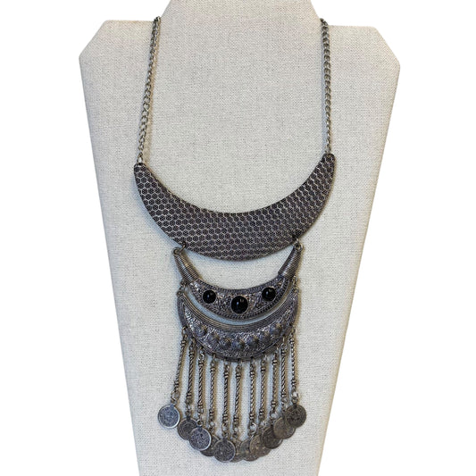 Necklace Statement In Silver