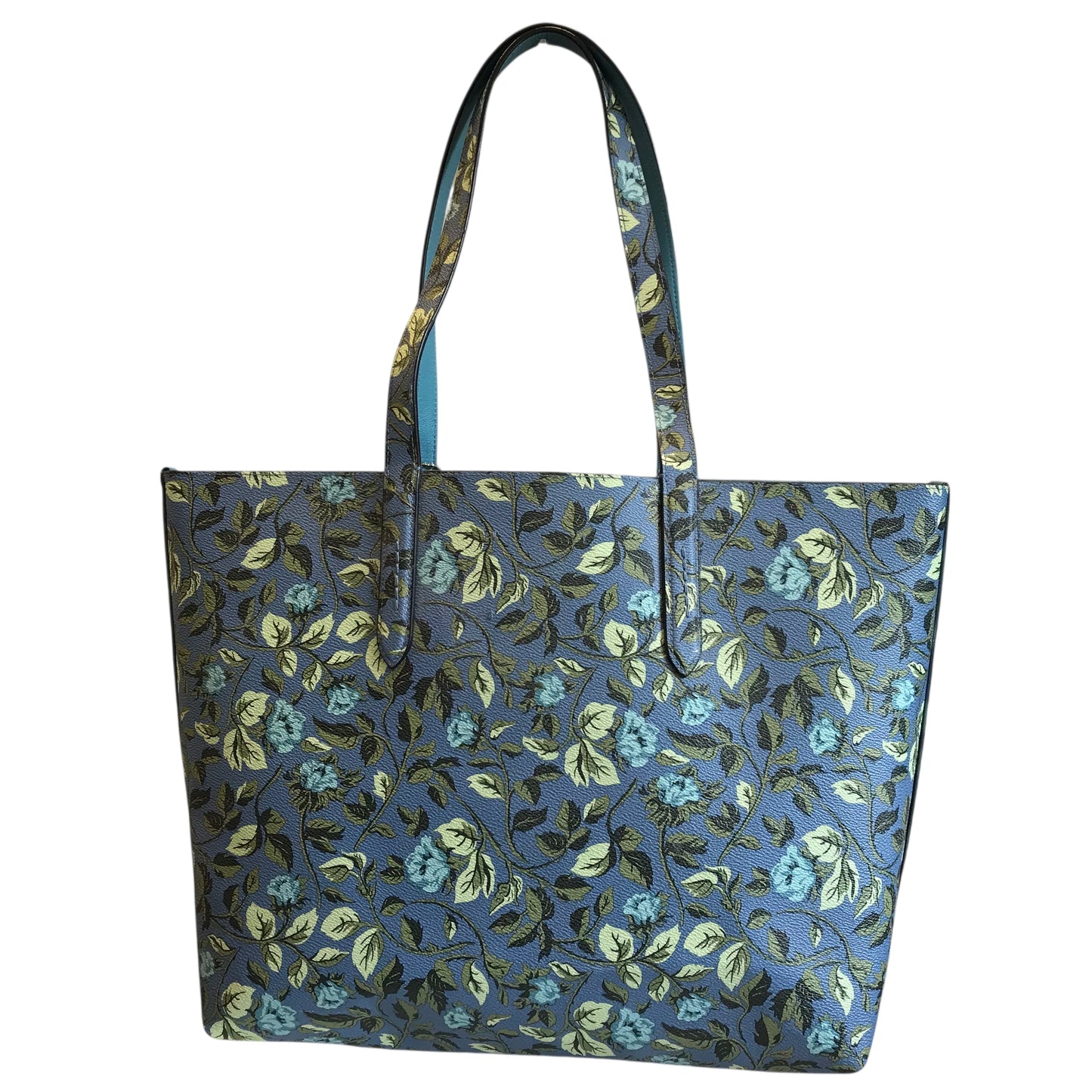 Tote Designer By Coach In Floral Print, Size:Large