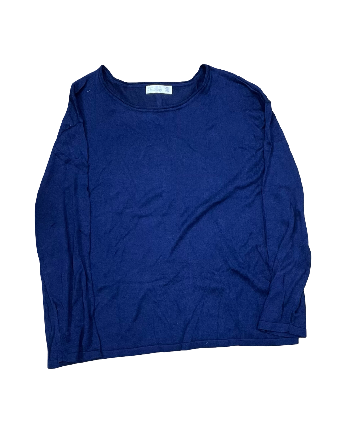 Top Ls By 89Th And Madison In Navy, Size:M