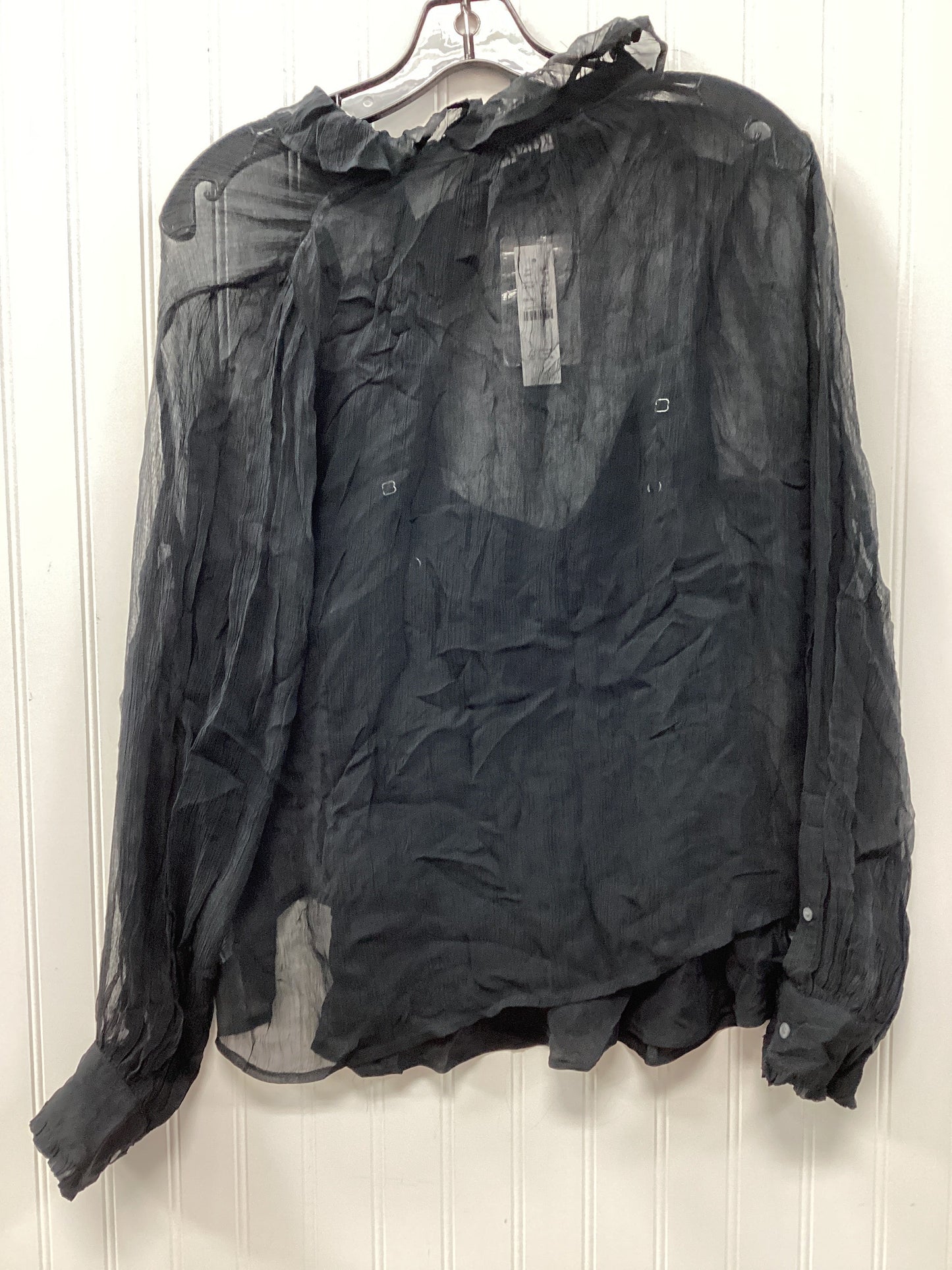 Top Ls By J. Crew In Black, Size:8