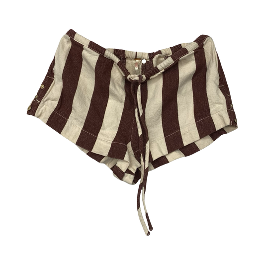 Shorts By Free People In Striped Pattern, Size:M