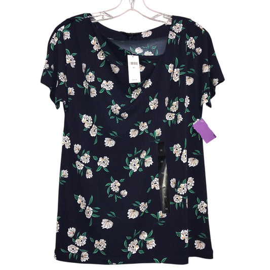 Top Ss By Banana Republic In Navy, Size:Xs