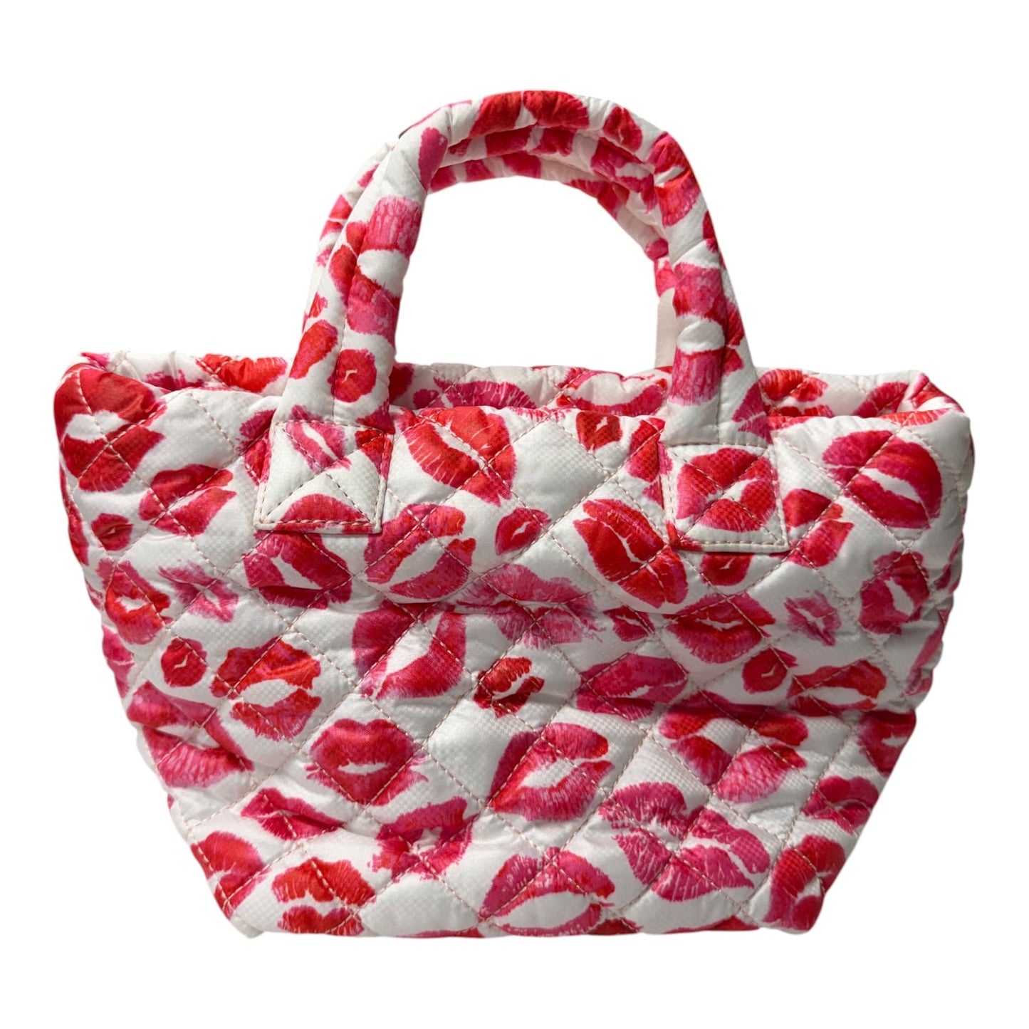 Handbag By Mz Wallace In Pink & Red, Size:Small