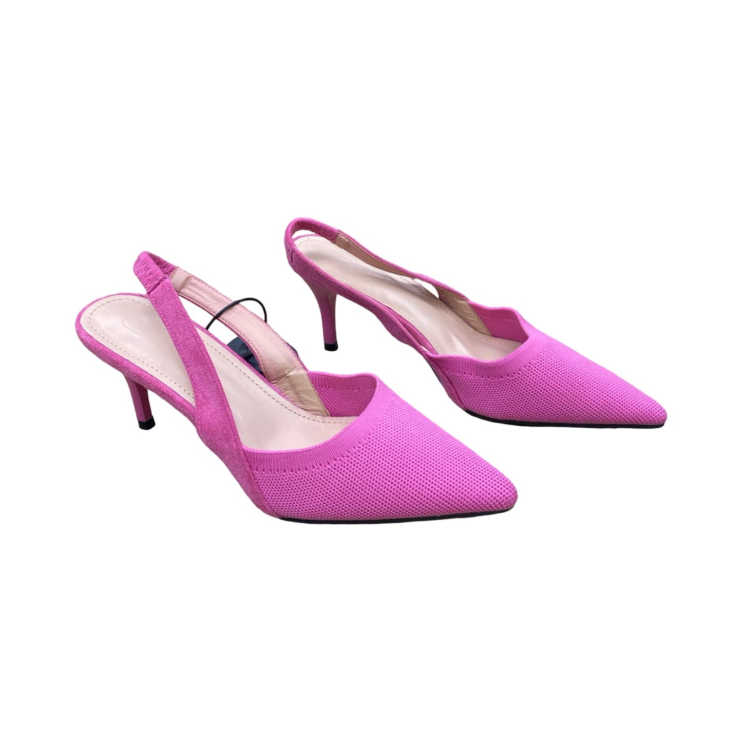 Shoes Heels Kitten By Cuccoo In Pink, Size:7.5