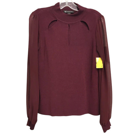 Top Ls By Inc In Maroon, Size:M