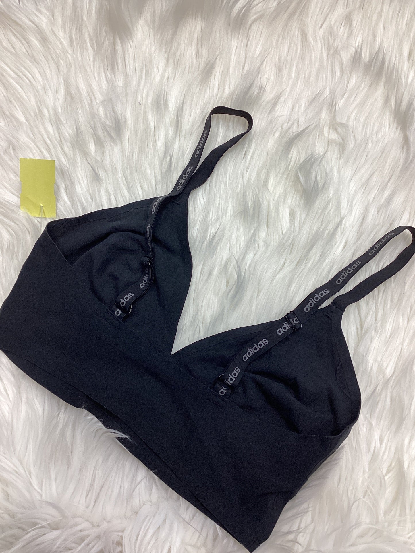 Athletic Bra By Adidas In Black, Size:M