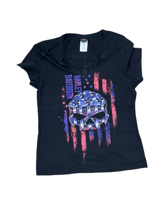 Top Ss By Harley Davidson In Black, Size:Xl