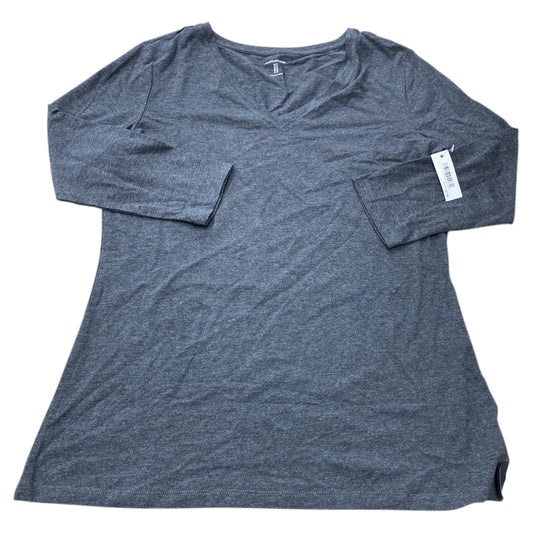 Top Ls Basic By Amazon Essentials In Grey, Size:M