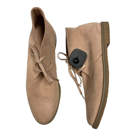 Boots Ankle Heels By J. Crew In Plaid Pattern, Size:9.5