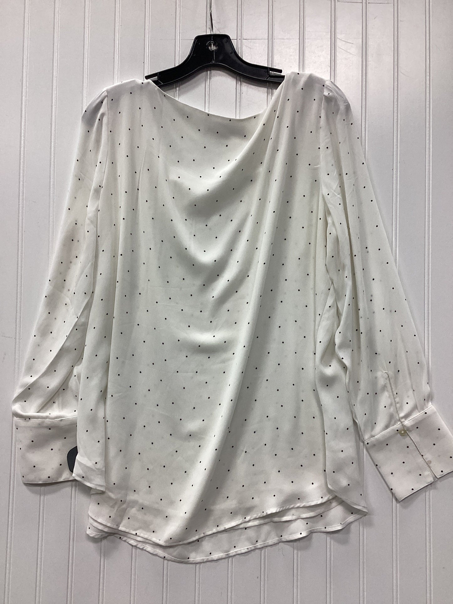 Top Ls By Loft In Cream, Size:Xl