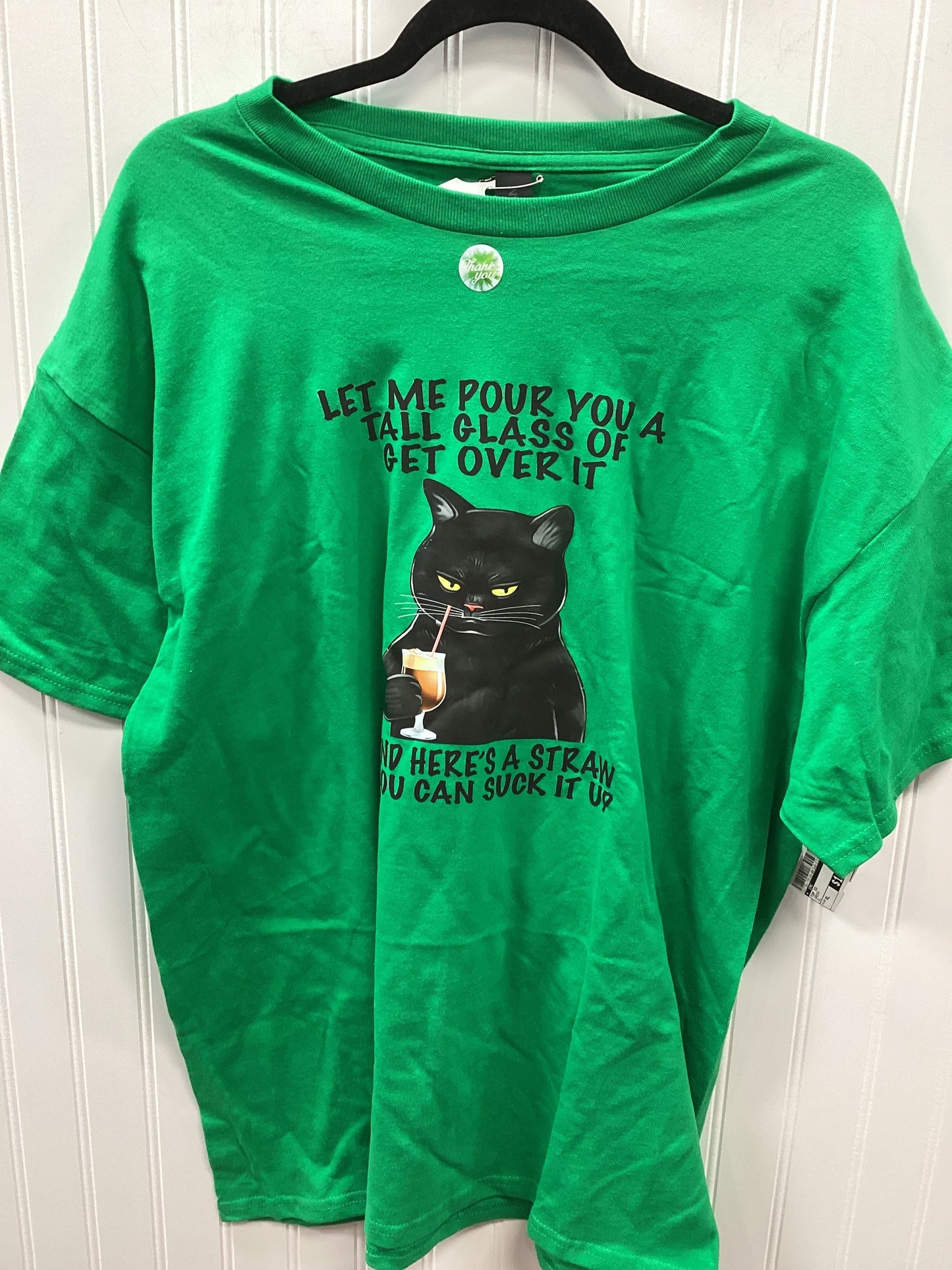 Top Ss By Cmc In Green, Size:Xl