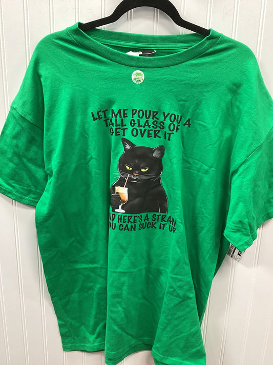 Top Ss By Cmc In Green, Size:Xl