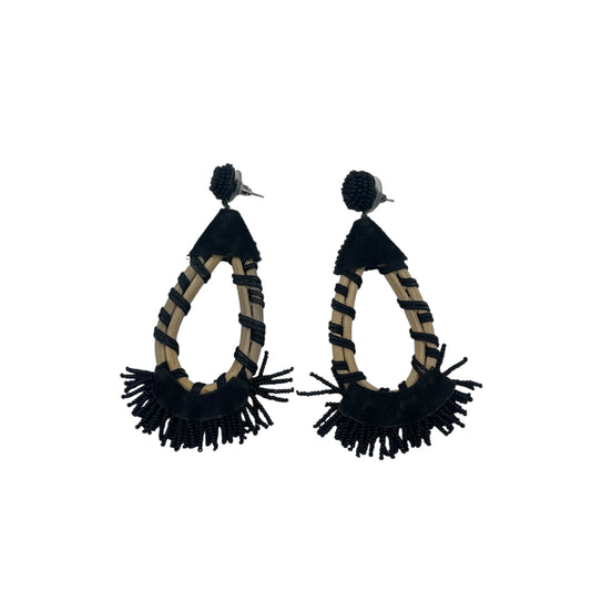 Earrings Dangle/Drop By Clothes Mentor In Black & Tan