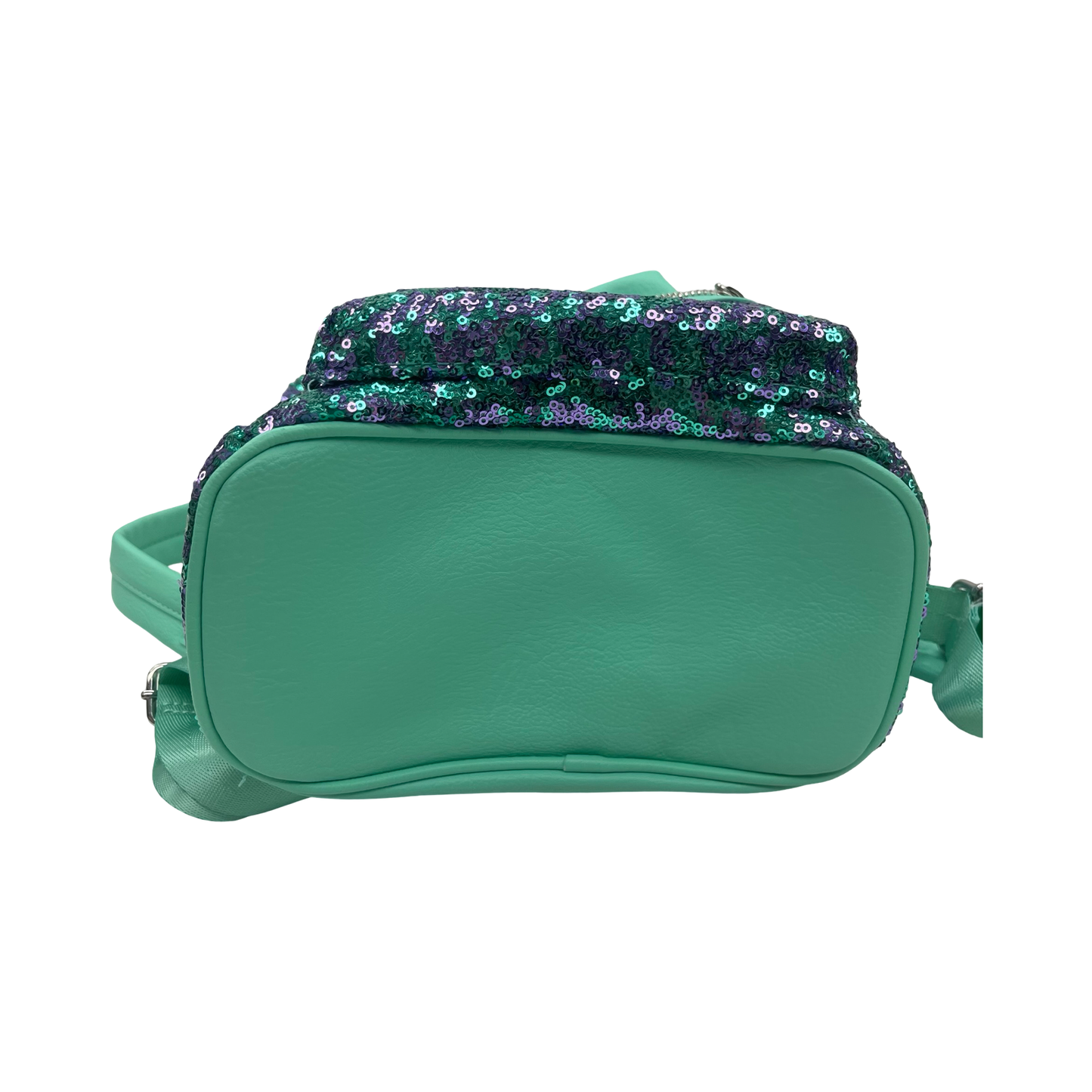 Backpack By Loungefly In Green & Purple, Size:Medium