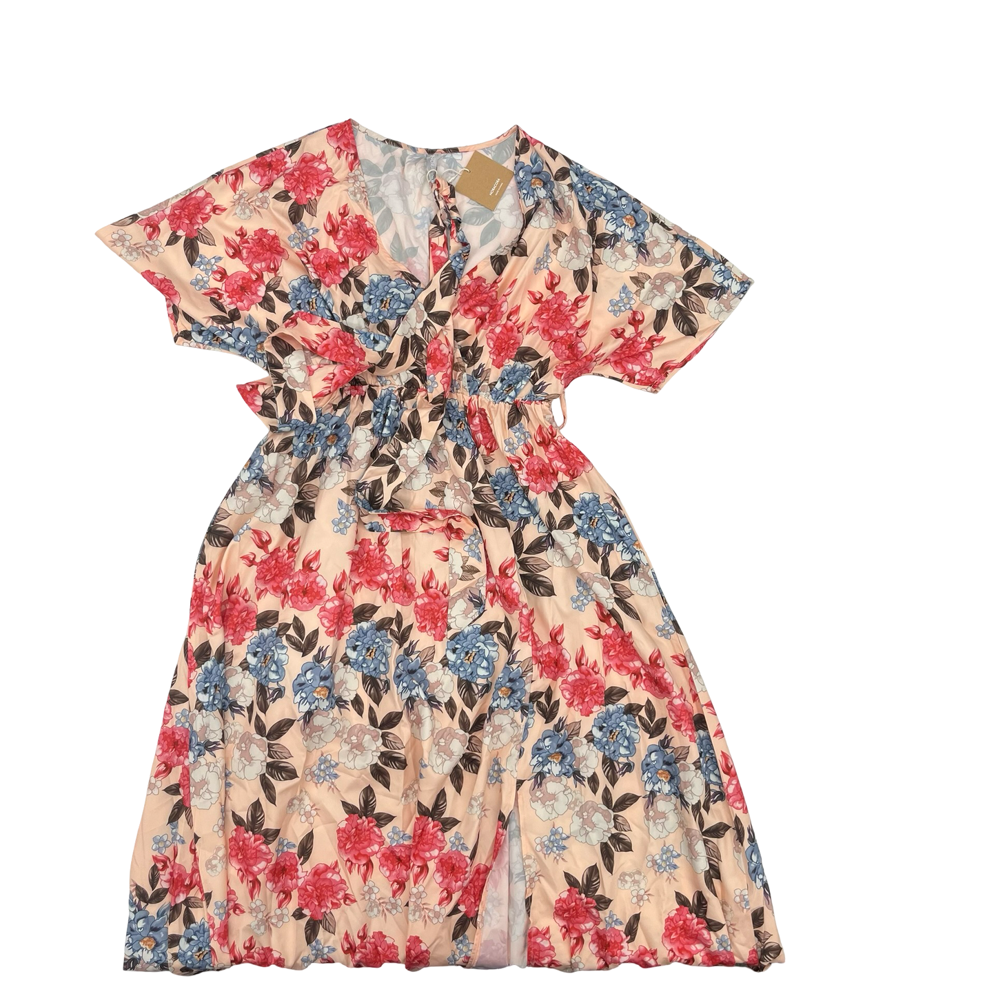 Dress Casual Midi By Noracora In Floral Print, Size:M