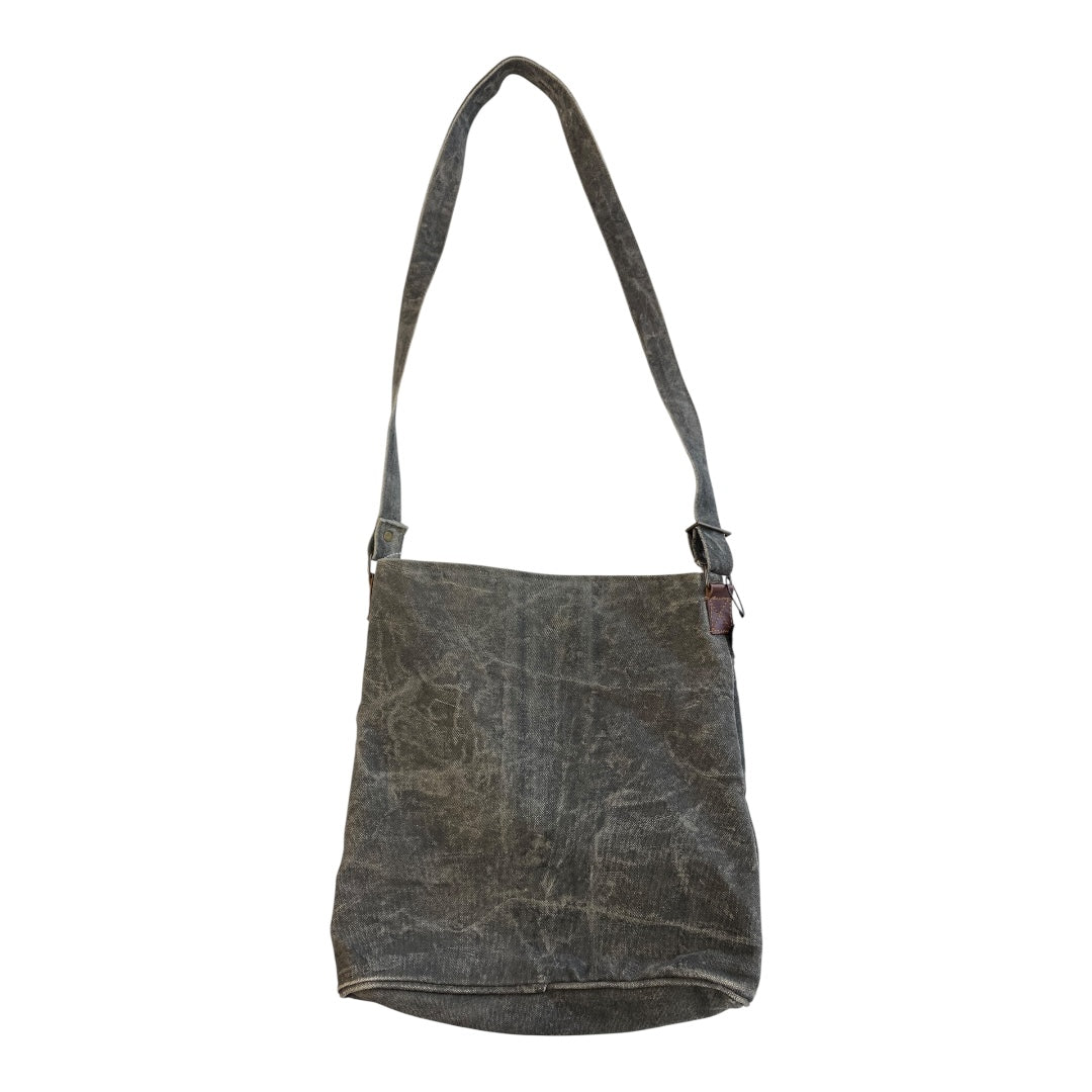 Handbag By Myra In Grey, Size:Large