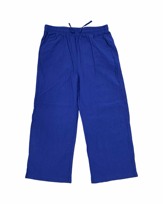 Pants Lounge By Clothes Mentor In Blue, Size:M