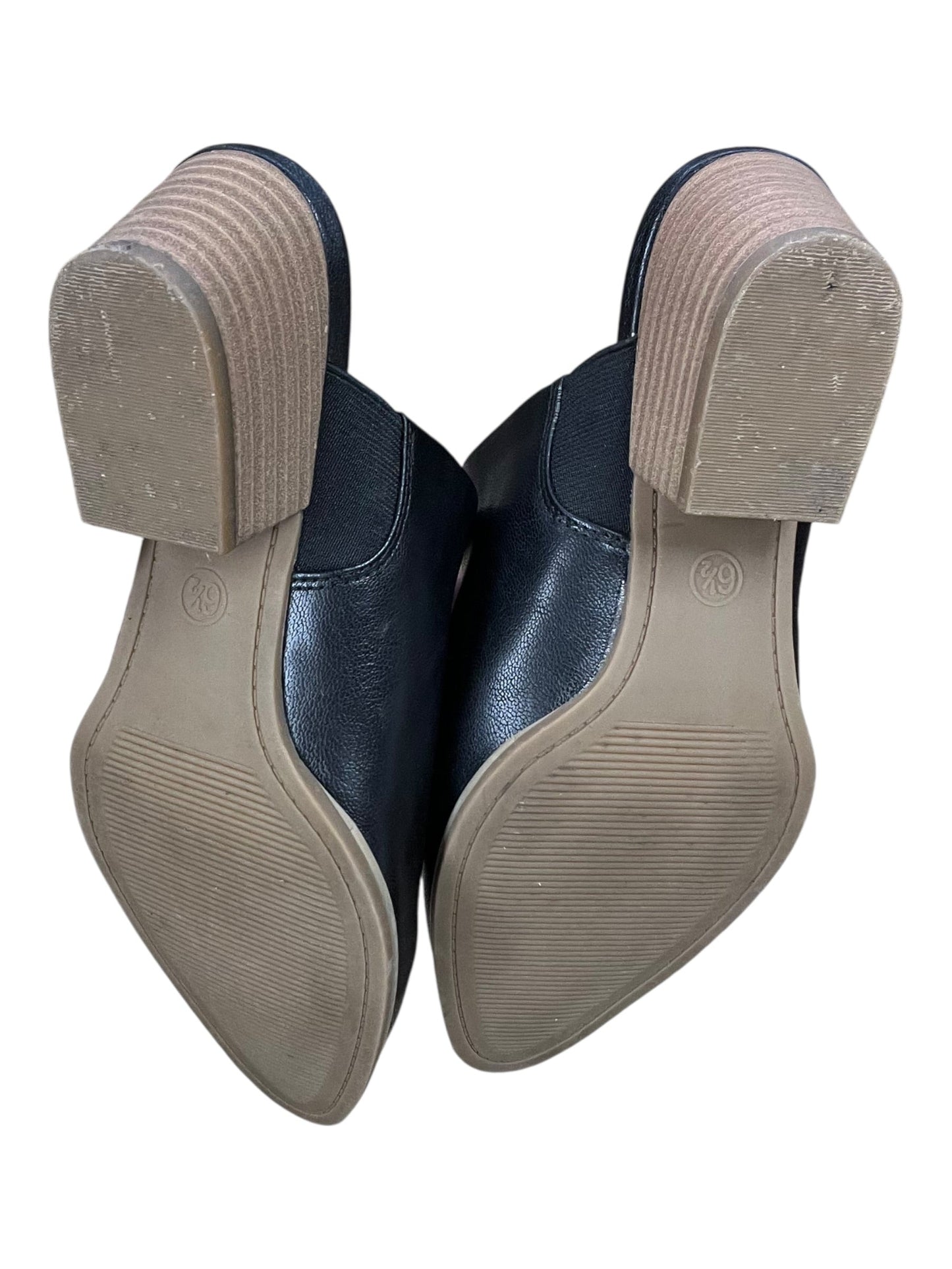 Shoes Heels Block By Universal Thread In Black, Size:6.5