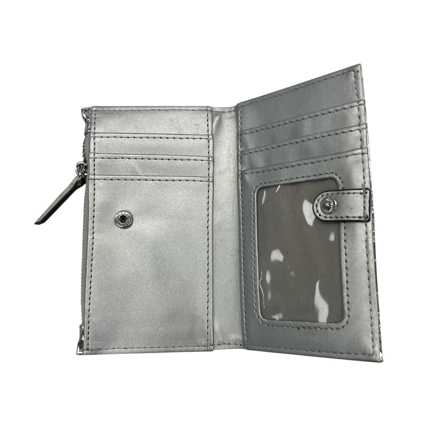Wallet By Nanette By Nanette Lepore In Silver, Size:Small
