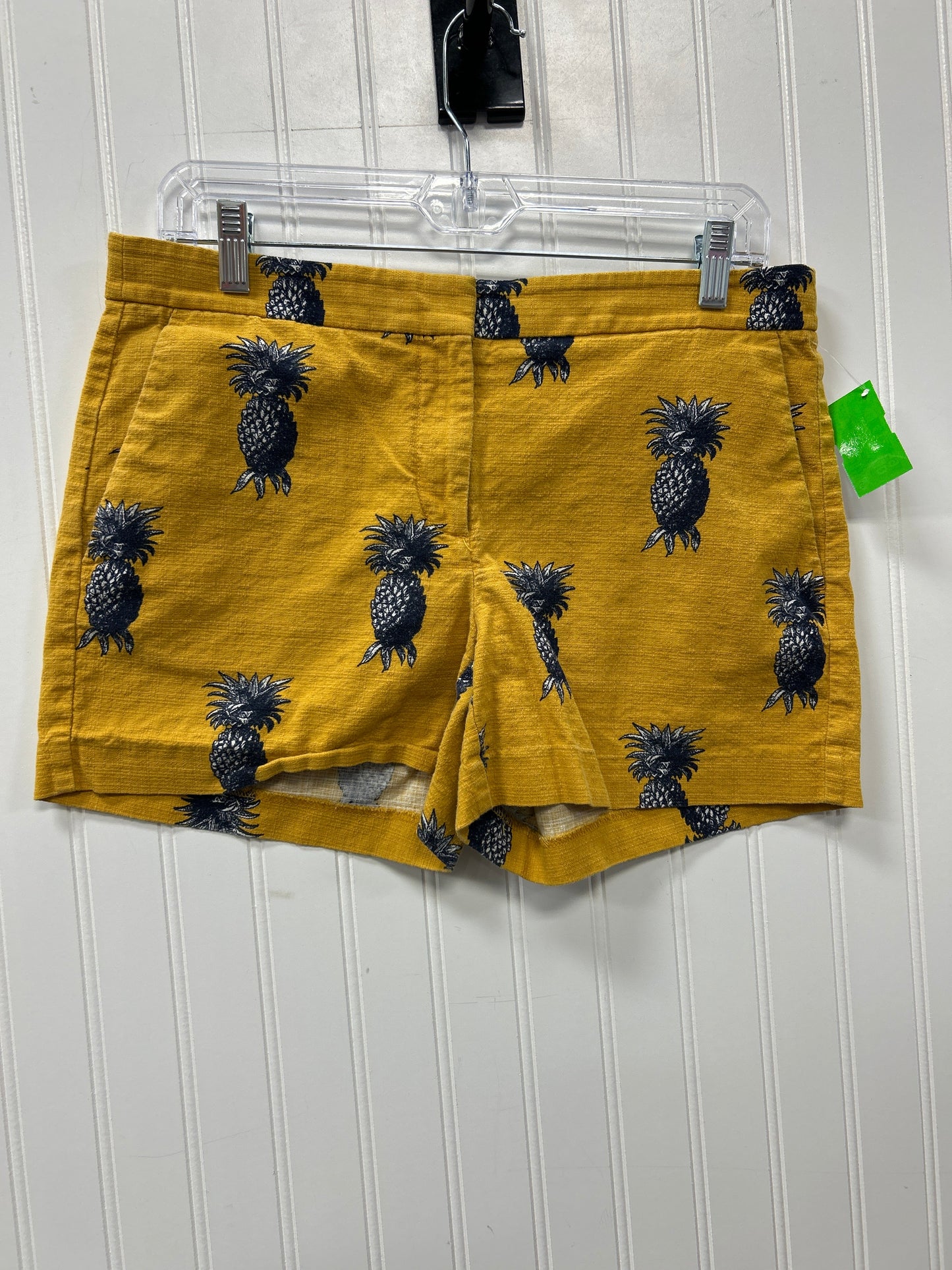 Shorts By Ann Taylor In Yellow, Size:6