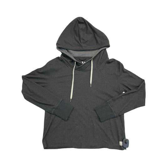 Athletic Sweatshirt Hoodie By Vuori In Grey, Size:S