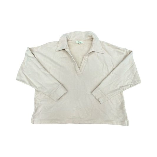 Sweatshirt Collar By Madewell In Pink, Size:S