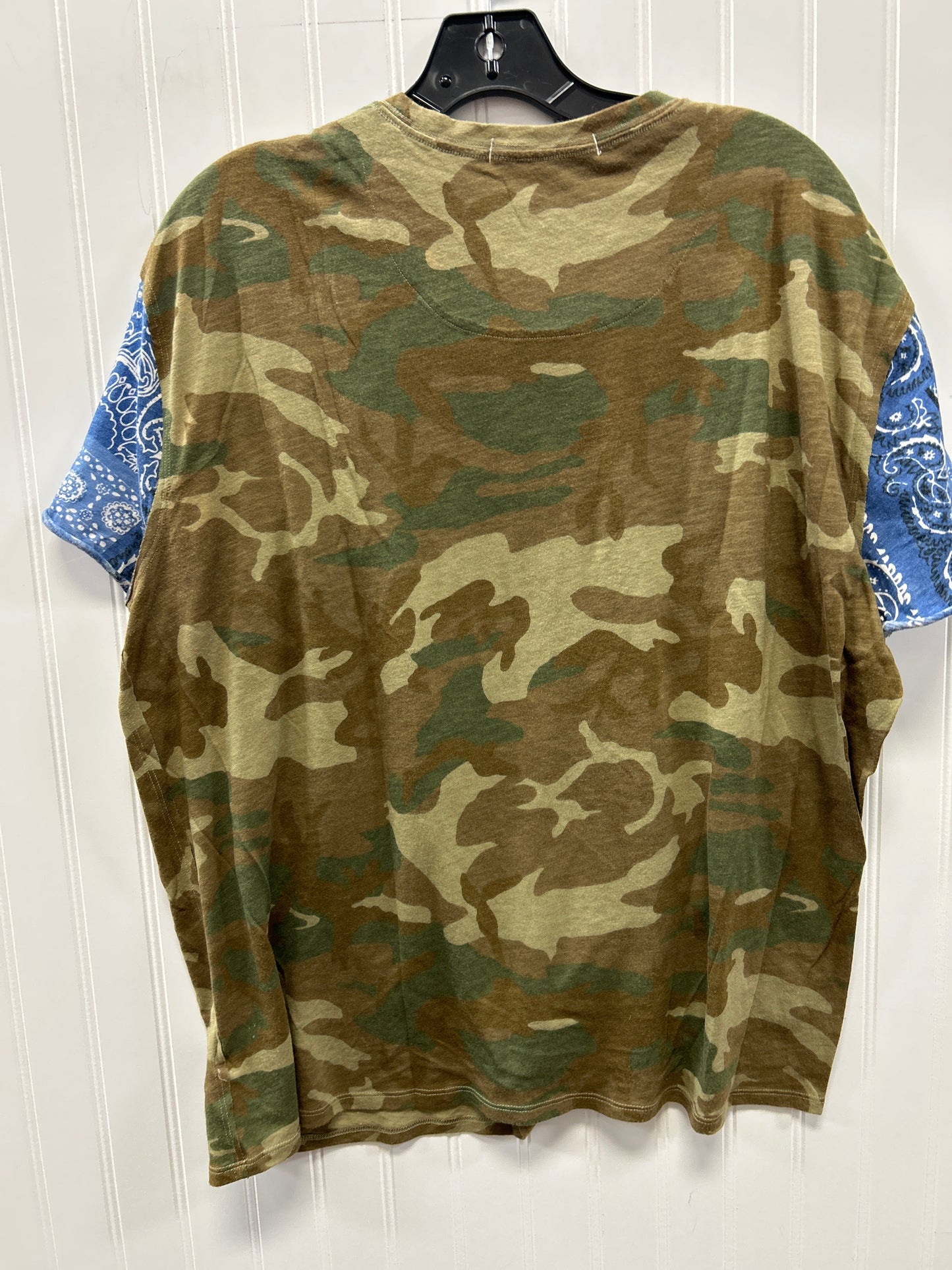Top Ss By We The Free In Camouflage Print, Size:M