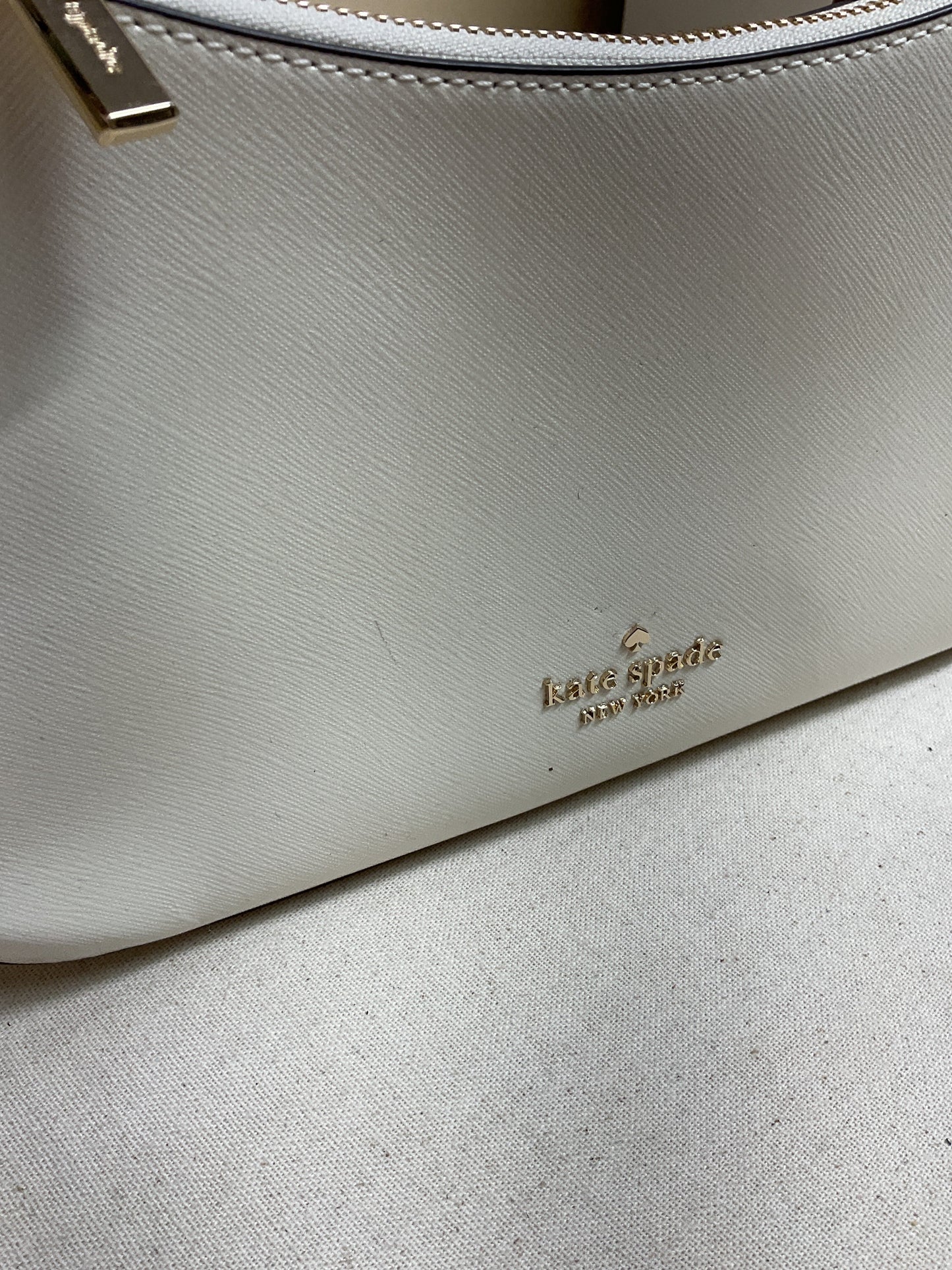Crossbody Designer By Kate Spade In Cream, Size:Small