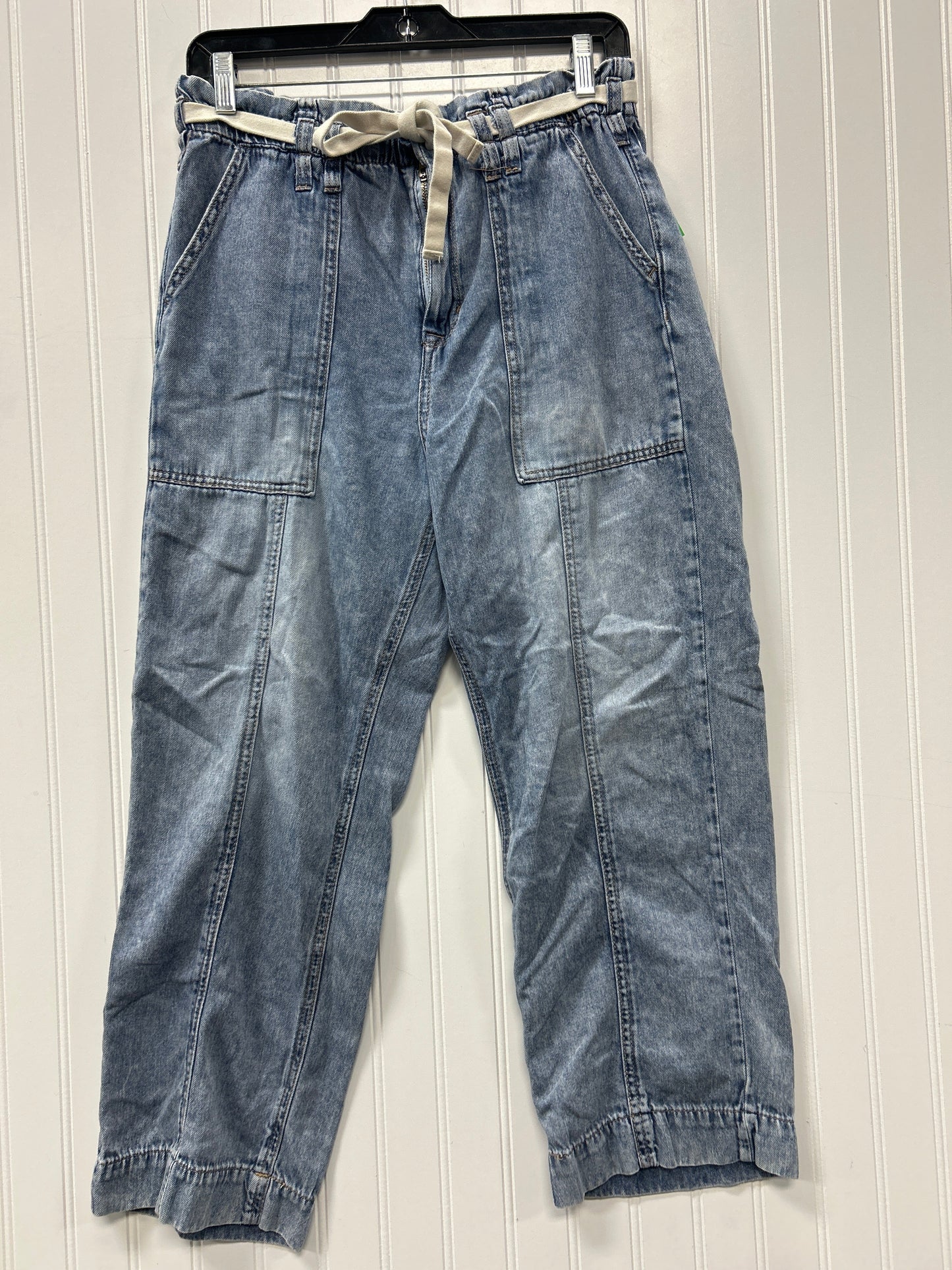 Jeans Wide Leg By Kensie In Blue Denim, Size:8