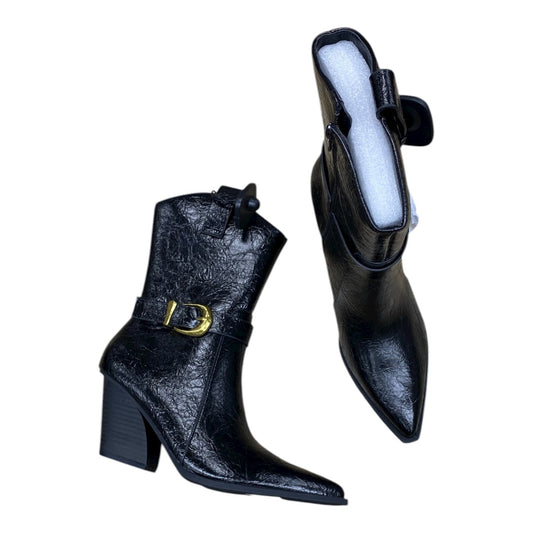 Boots Mid-Calf Heels By New York And Co In Black, Size:11