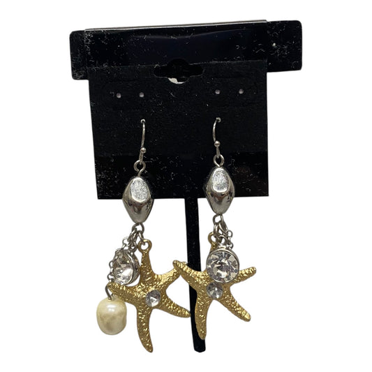 Earrings Dangle/Drop By Chicos In Gold & Silver