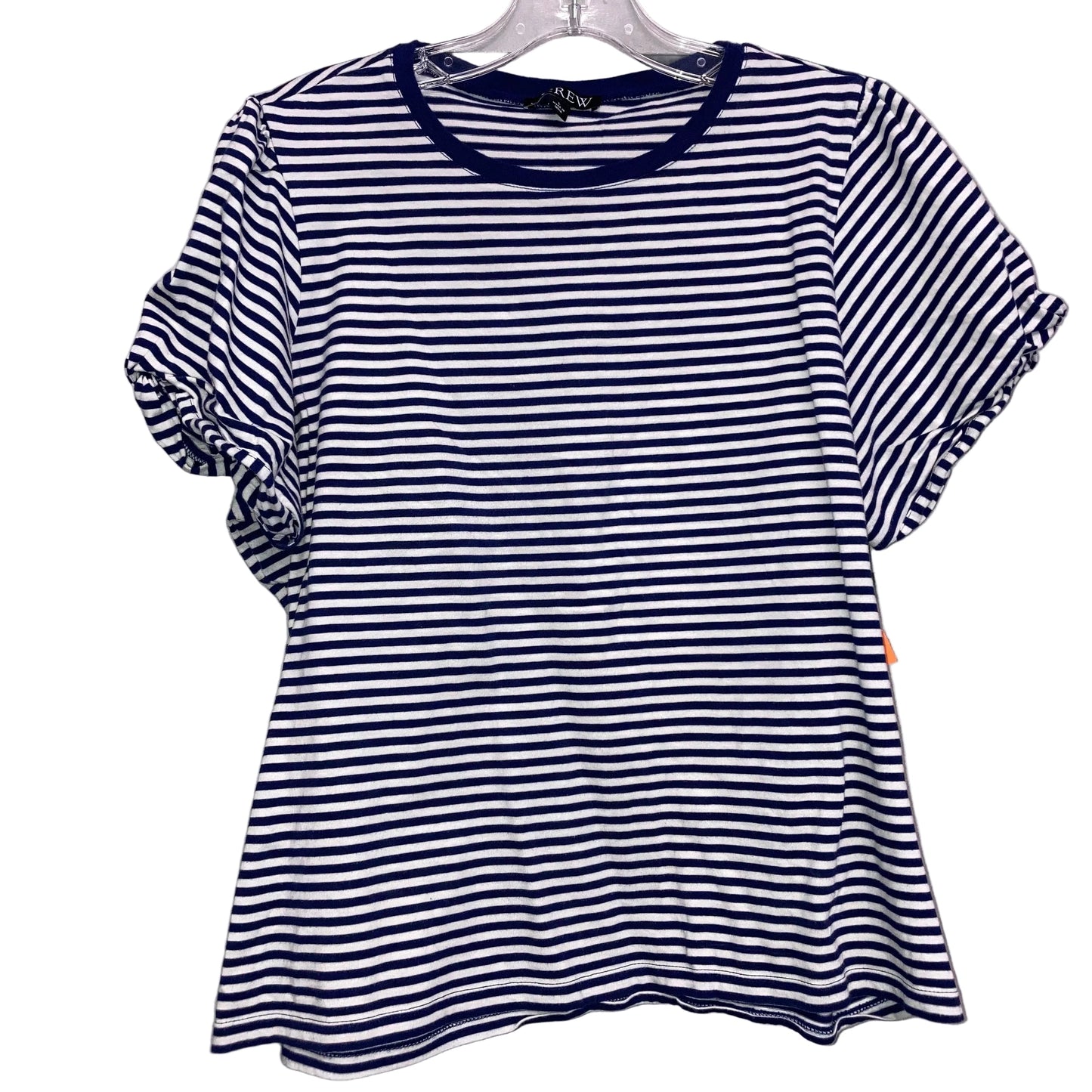 Top Ss Basic By J. Crew In Striped Pattern, Size:L