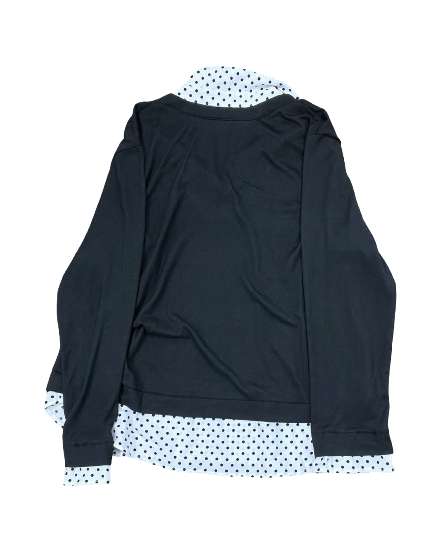 Top Ls By Notations In Black & White, Size:Xl