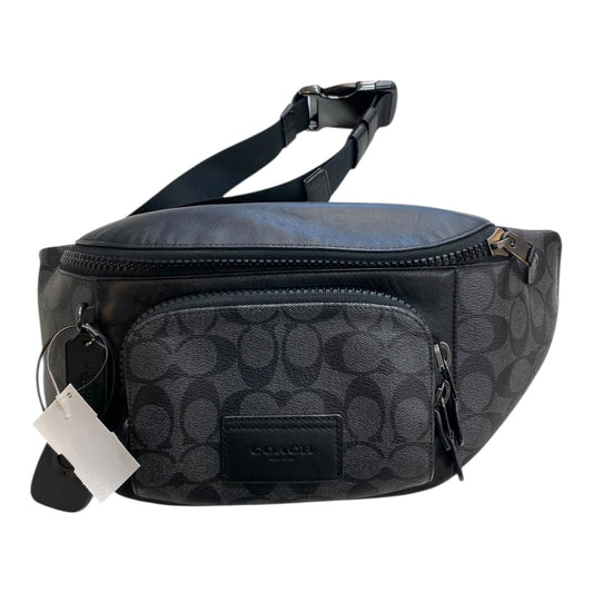 Belt Designer By Coach In Black & Grey
