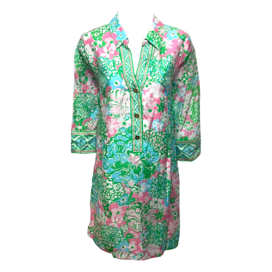 Dress Designer By Lilly Pulitzer In Floral Print, Size: 2