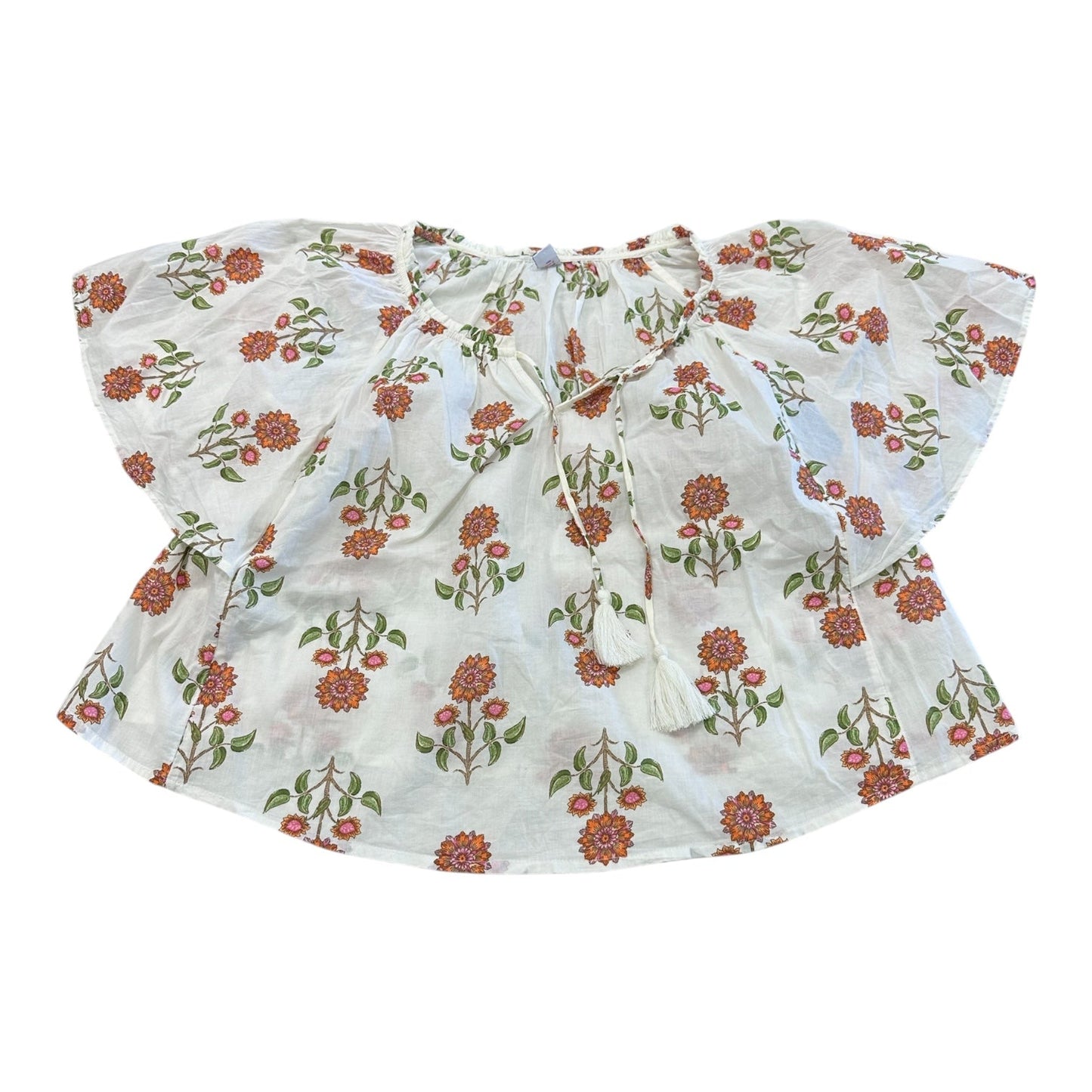 Top Ss By Old Navy In Floral Print, Size:S