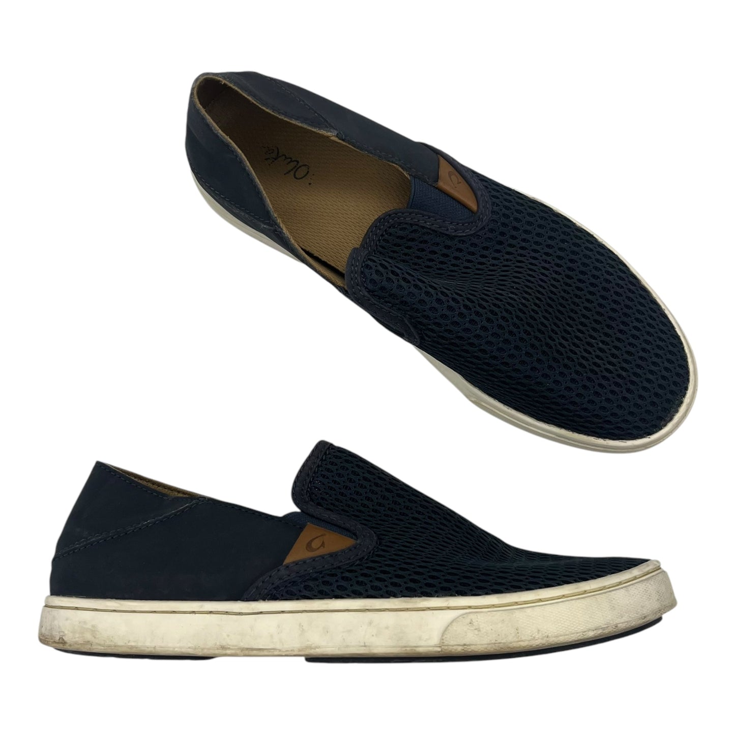 Shoes Flats By Olukai In Navy, Size:7.5