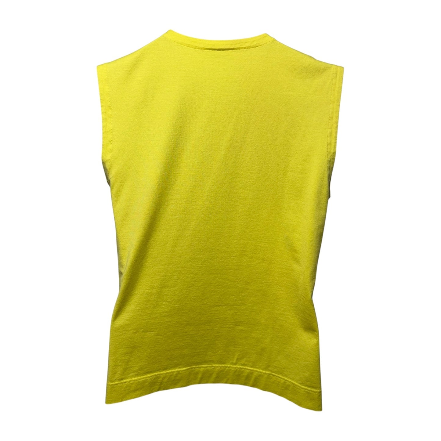 Top Sleeveless By Akris Punto In Yellow, Size: 14