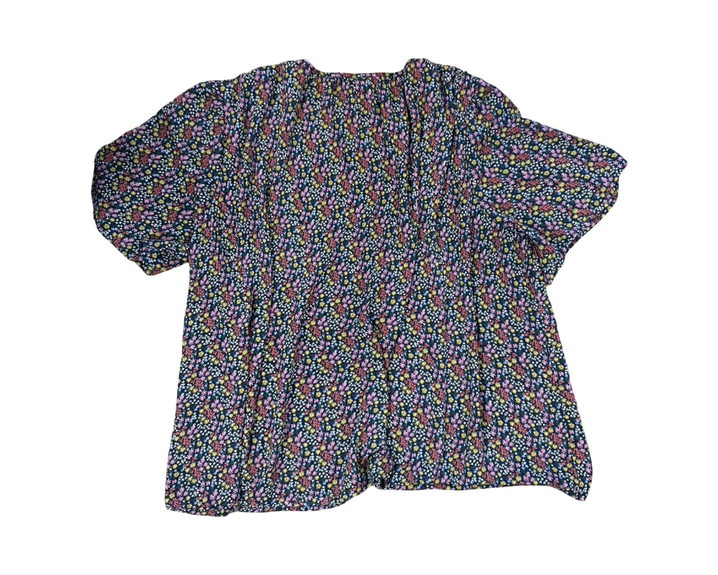 Top 3/4 Sleeve By Dr2 In Blue, Size:Xl